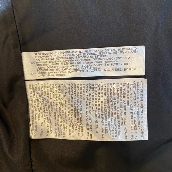 Zara Oversized Faux Leather Hooded Jacket - Picture 7 of 8